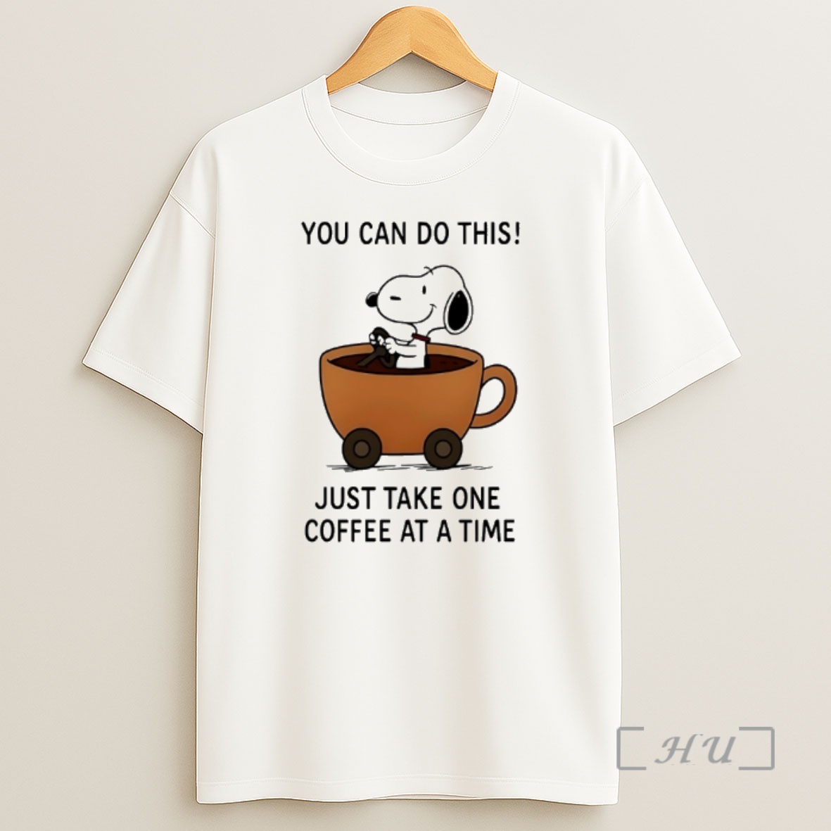 Officials Snoopy You Can Do This Just Take One Coffee At A Time Premium Shirt Sweatshirt Tee