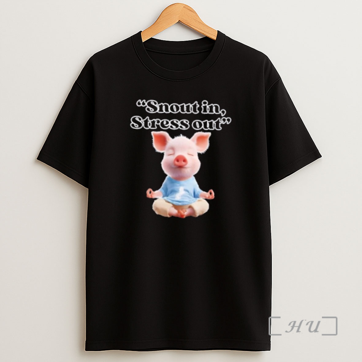 Officials Snout In Stress Out Funny Pig Zen Cute Premium Shirt Sweatshirt Tee
