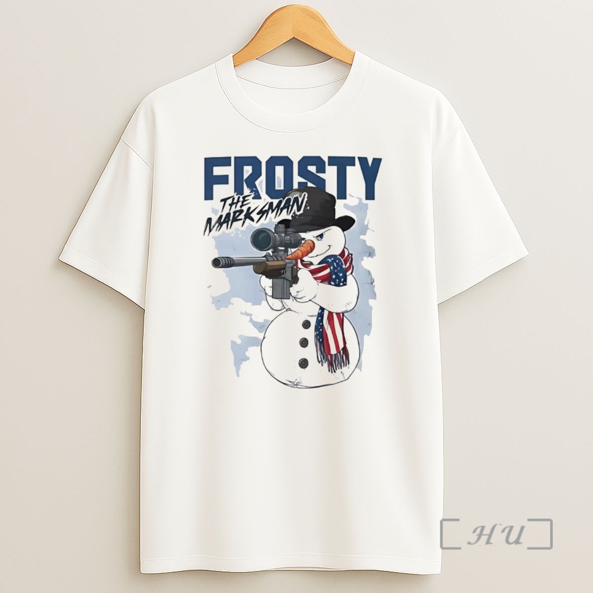 Officials Snowman Frosty The Marksman Christmas Premium Shirt Sweatshirt Tee