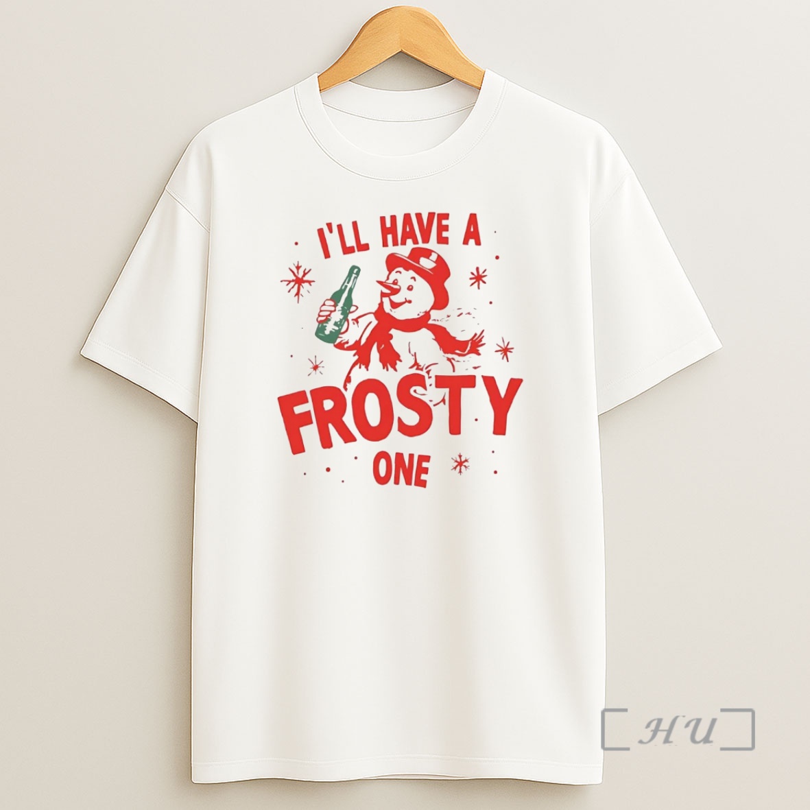 Officials Snowman Ill Have A Frosty One Christmas Premium Shirt Sweatshirt Tee