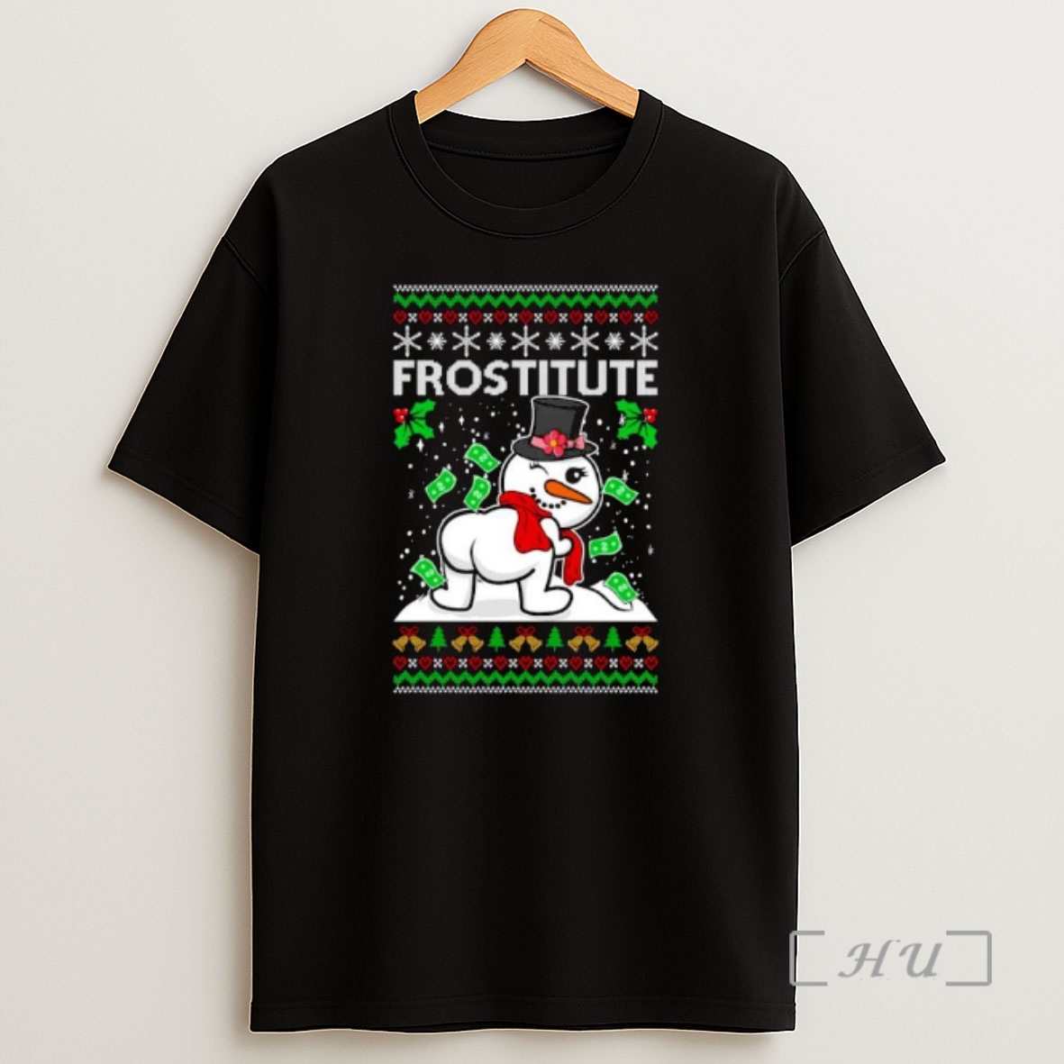 Officials Snowman Frostitute Ugly Christmas Ornaments Premium Shirt Sweatshirt Tee