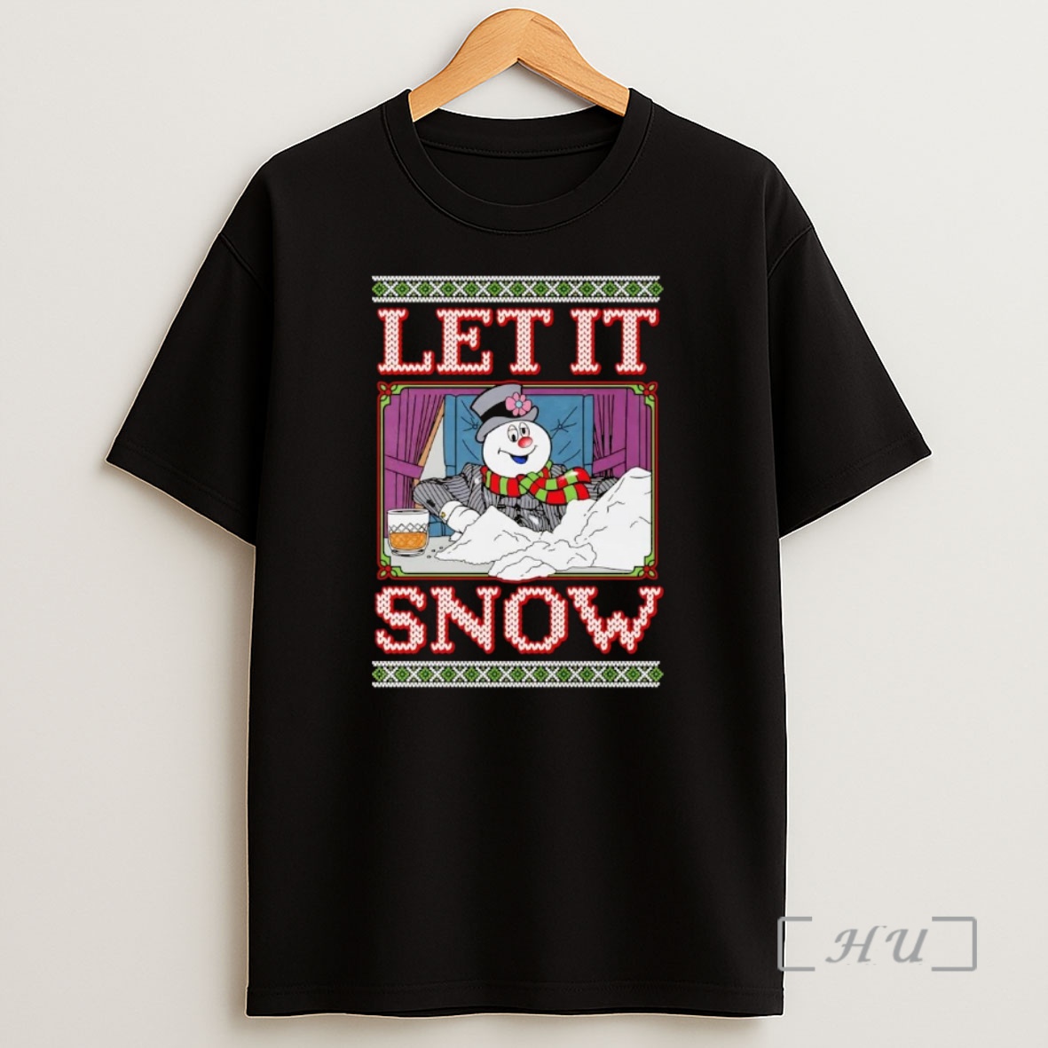 Officials Snowman Let It Snow Ugly Christmas Premium Shirt Sweatshirt Tee