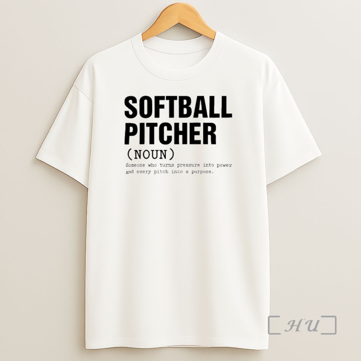 Officials Softball Pitcher Definition Someone Who Turns Pressure Into Power And Every Pitch Into A Purpose Premium Shirt Sweatshirt Tee