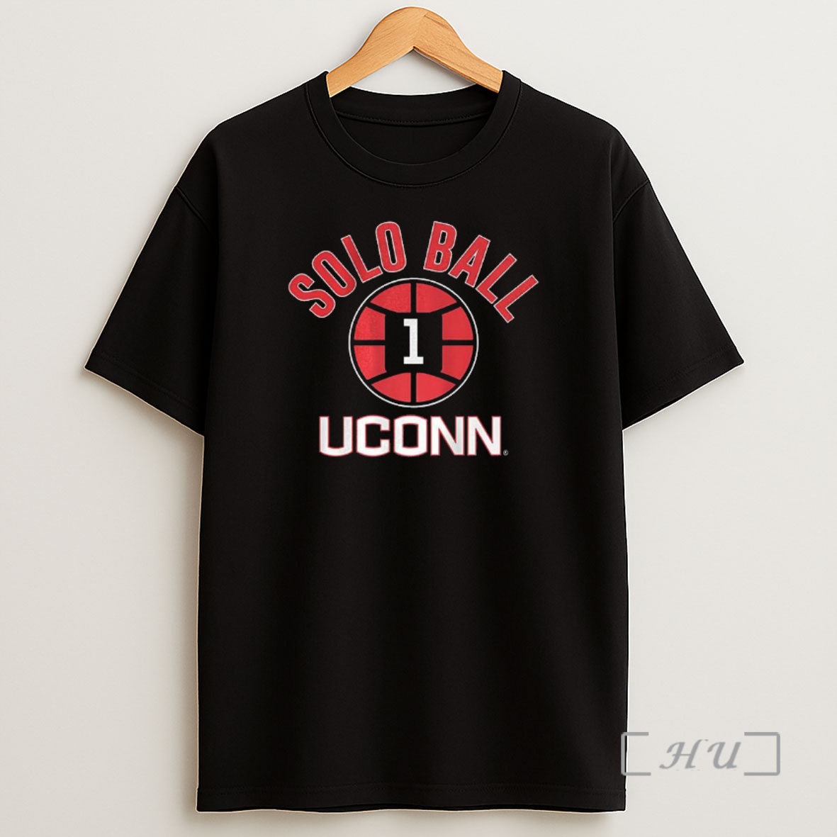 Officials Solo Ball Uconn Huskies Basketball Name Number 1 Ball Premium Shirt Sweatshirt Tee