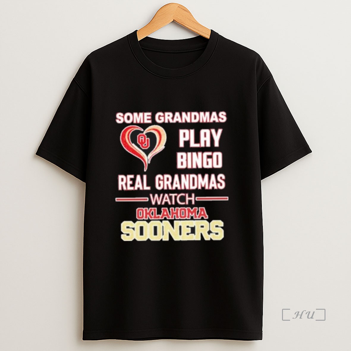 Officials Some Grandmas Play Bingo Real Grandmas Watch Oklahoma Sooners 2025 Premium Shirt Sweatshirt Tee