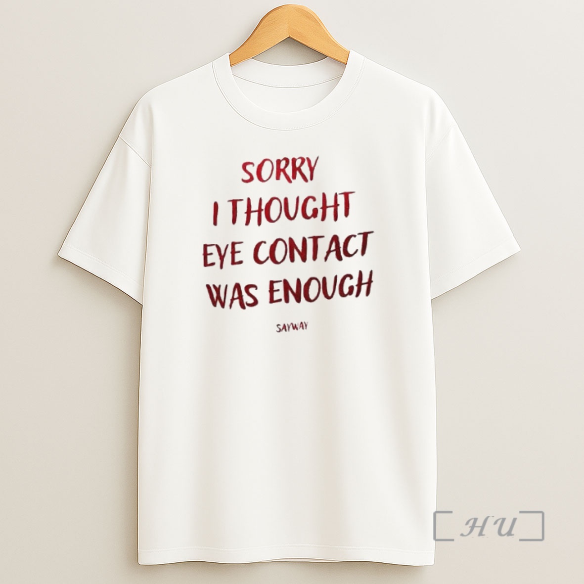 Officials Sorry I Thought Eye Contact Was Enough Premium Shirt Sweatshirt Tee