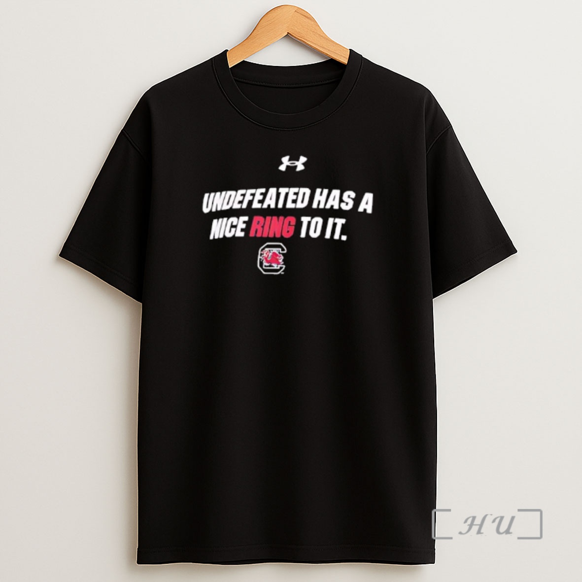 Officials South Carolina Gamecocks Undefeated Has A Nice Ring To It Logo Premium Shirt Sweatshirt Tee