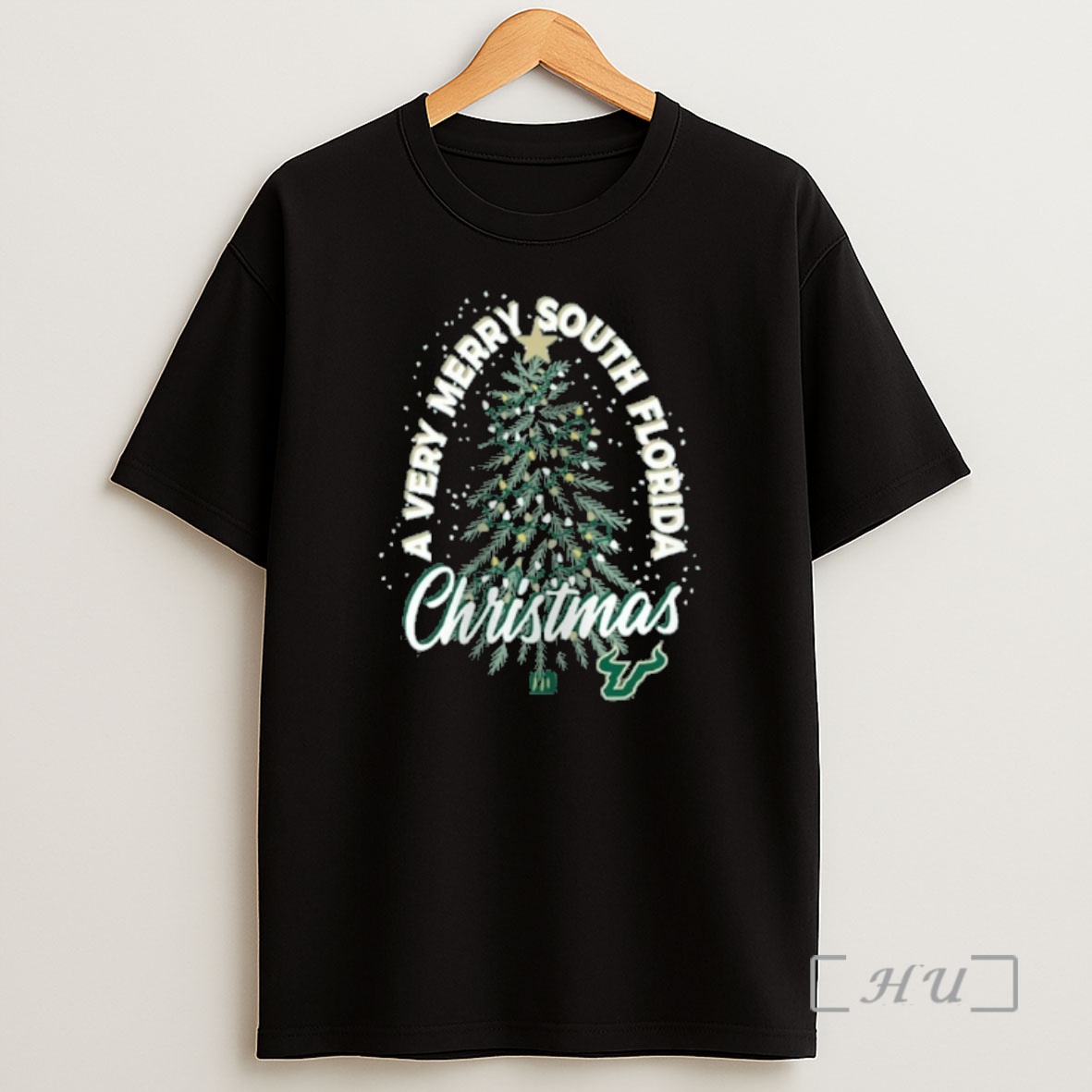 Officials South Florida Bulls Christmas Tree Holiday Premium Shirt Sweatshirt Tee