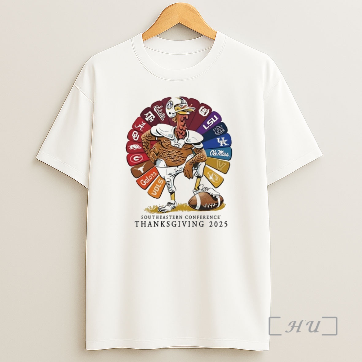 Officials Southeastern Conference 2025 Sec Thanksgiving Turkey All Teams Premium Shirt Sweatshirt Tee