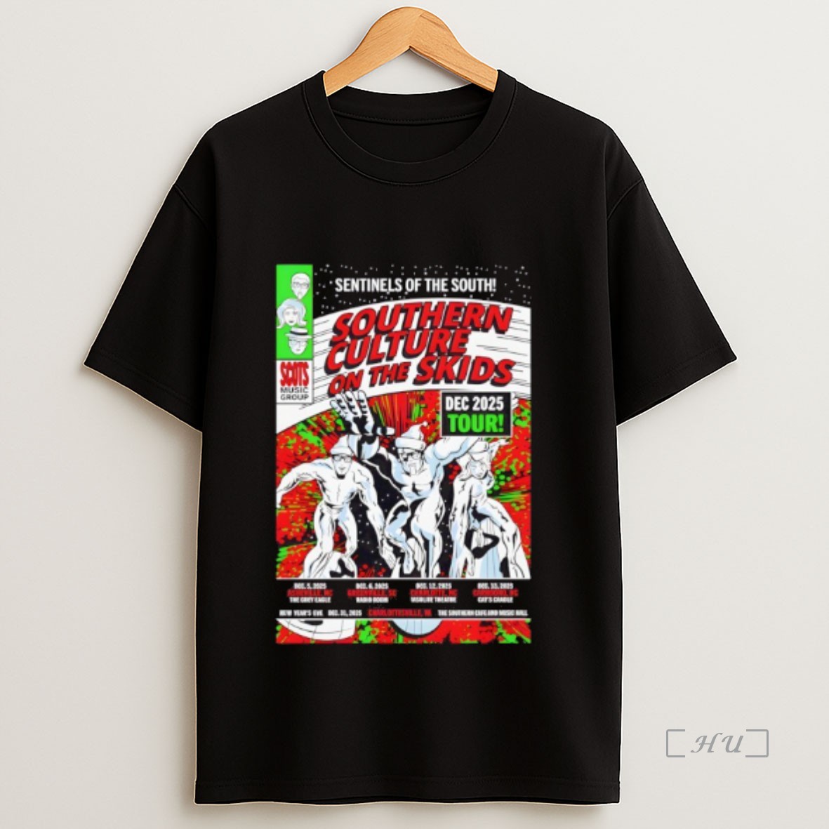 Officials Southern Culture On The Skids Dec 6 2025 Greenville Sc Premium Shirt Sweatshirt Tee