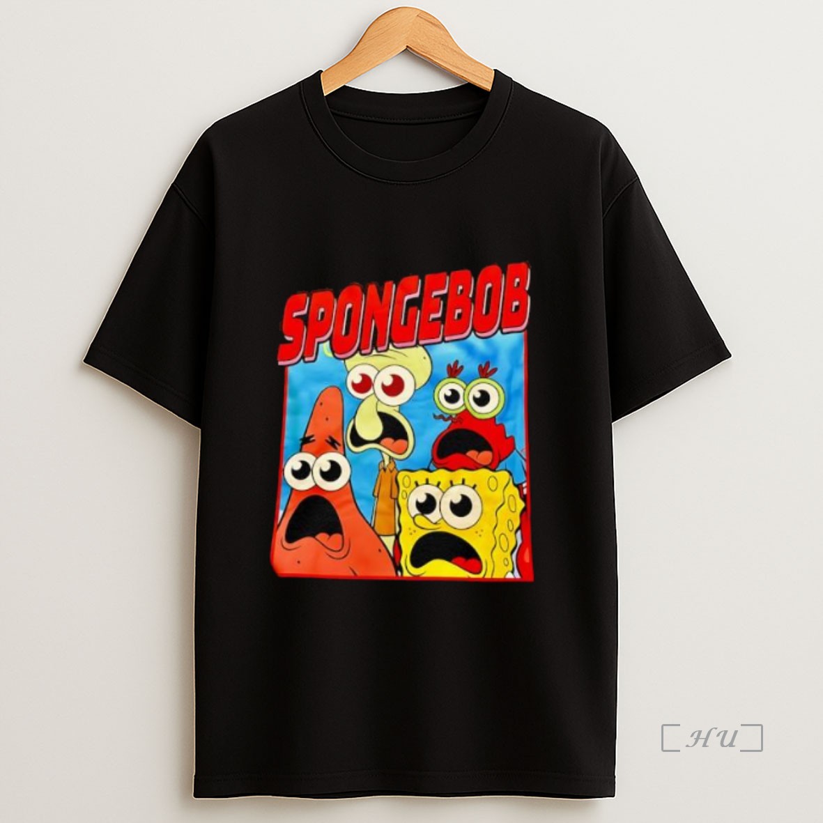 Officials Spongebob Squarepants Surprised Premium Shirt Sweatshirt Tee