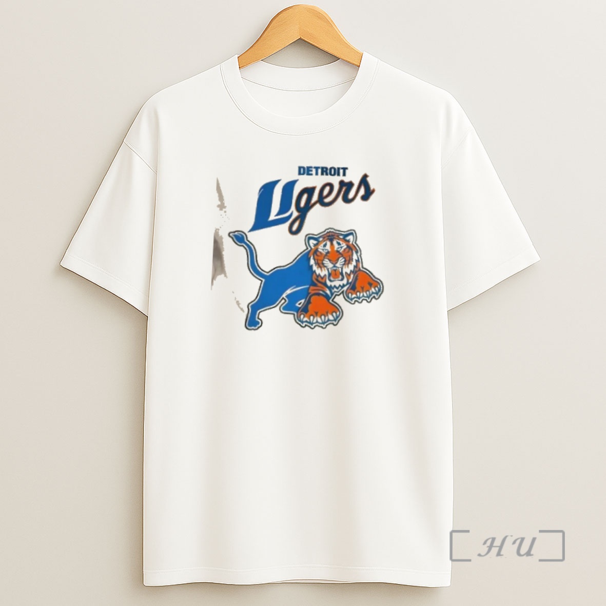 Officials Sports Detroit Ligers Tigers X Lions Logo Mashup Premium Shirt Sweatshirt Tee