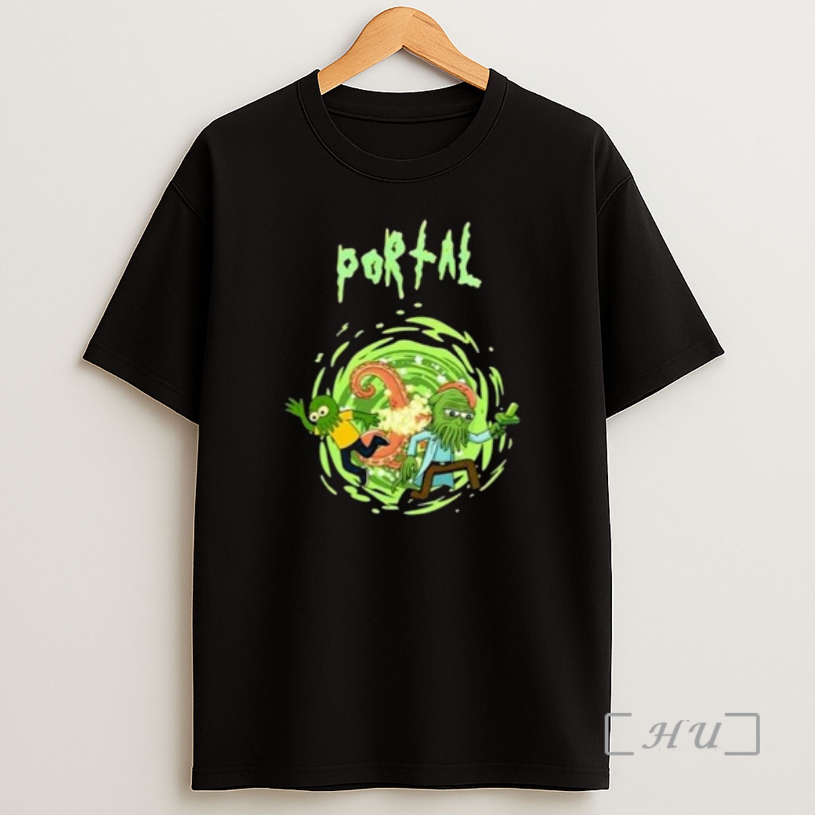 Officials Sqd Portal Graphic Circle Black Premium Shirt Sweatshirt Tee