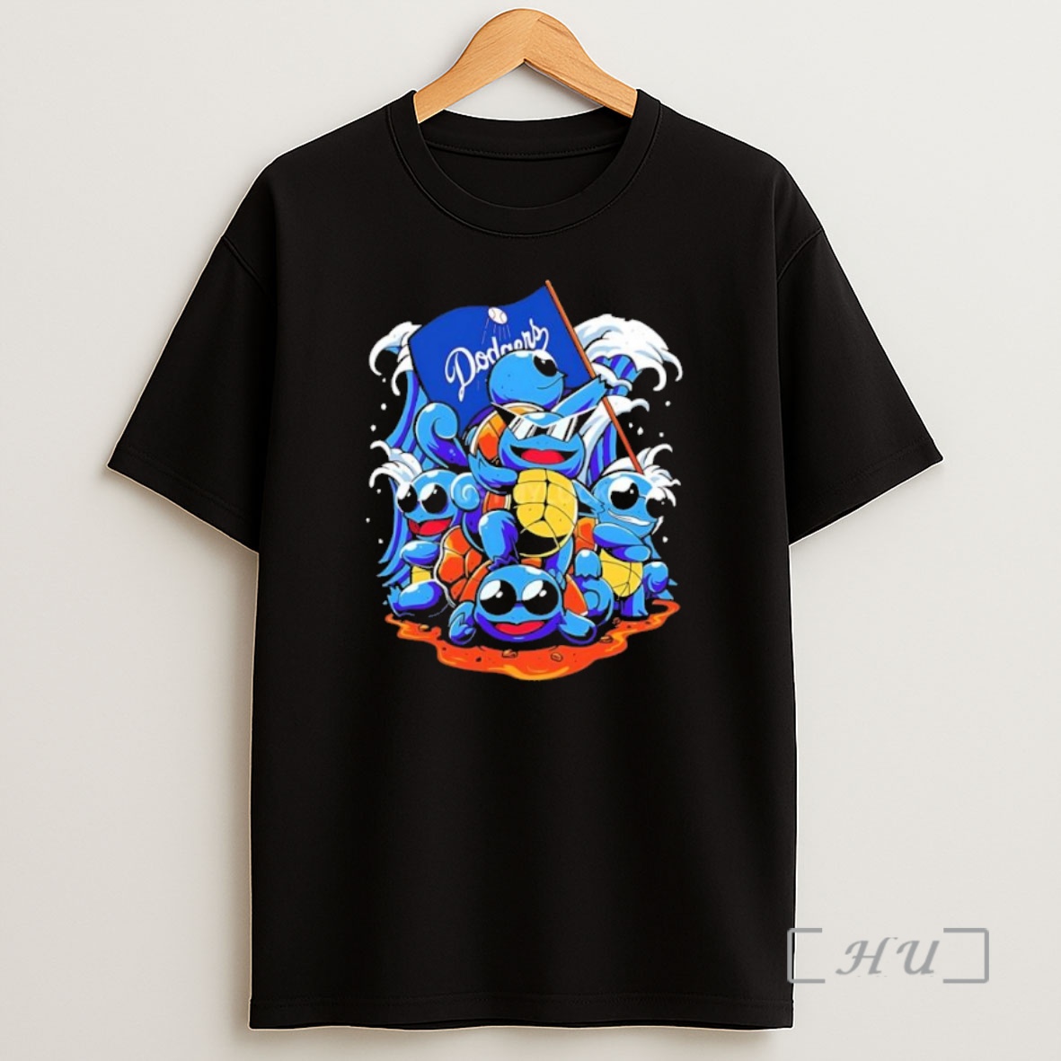 Officials Squirtle Pokemon Dodgers World Series Champs Back To Back Black Premium Shirt Sweatshirt Tee