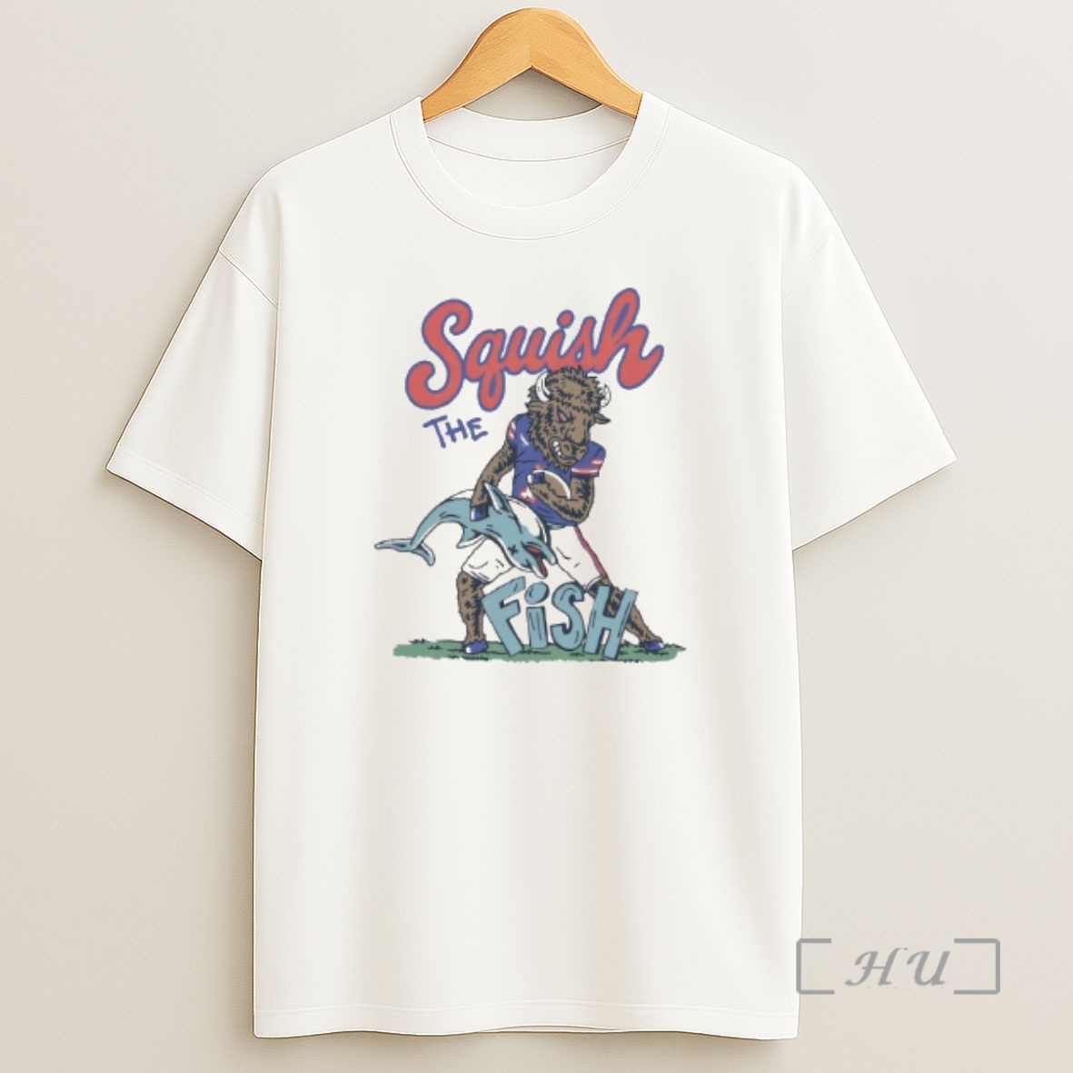 Officials Squish The Fish Buffalo Bills Premium Shirt Sweatshirt Tee