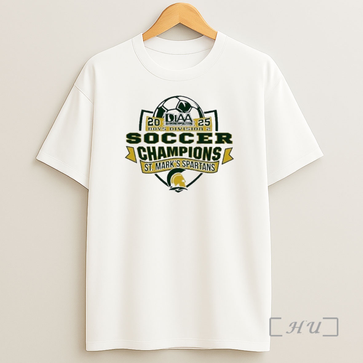 Officials St Marks Spartans 2025 Diaa Boys Division 2 Soccer Champions Premium Shirt Sweatshirt Tee