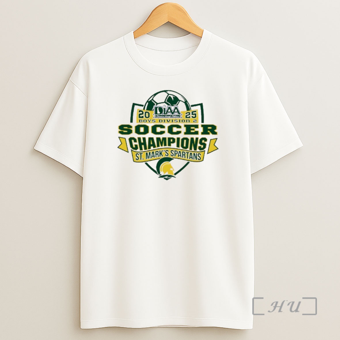 Officials St Marks Spartans 2025 Diaa Soccer Champions Division Premium Shirt Sweatshirt Tee