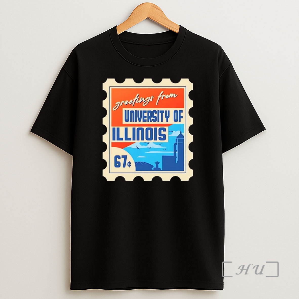 Officials Stamp Greetings From University Of Illinois Premium Shirt Sweatshirt Tee