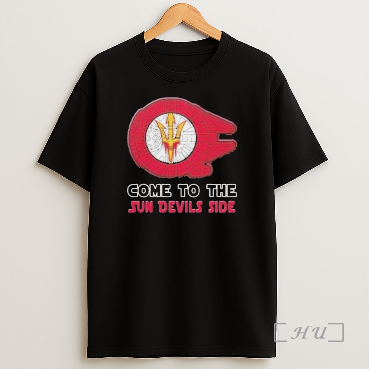 Officials Star Wars Come To The Arizona State Sun Devils Side Premium Shirt Sweatshirt Tee