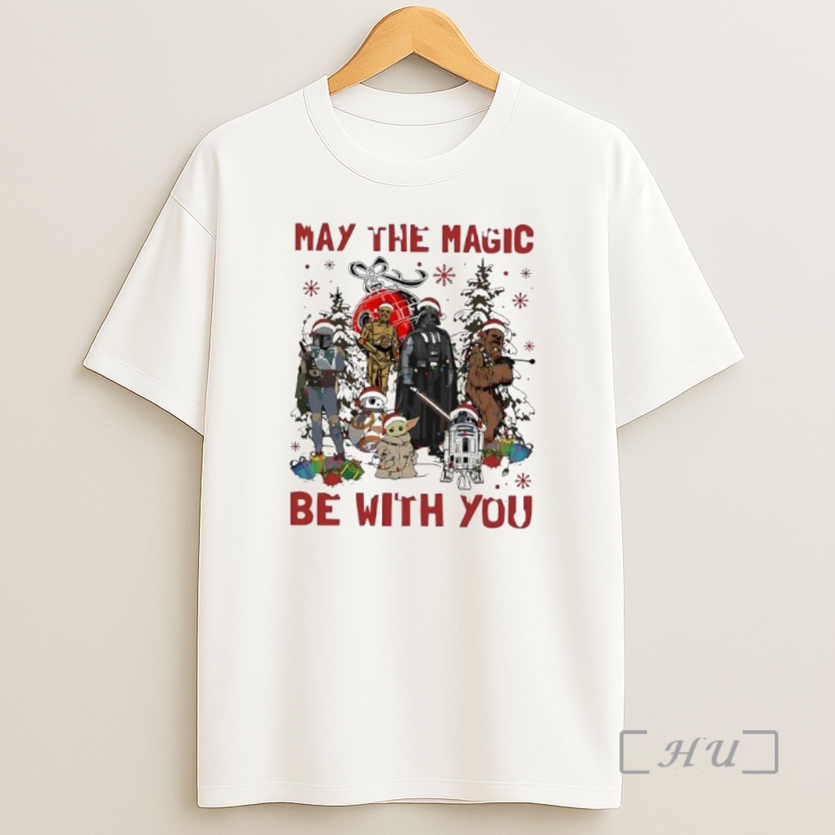 Officials Star Wars Merry Christmas May The Magic Be With You Xmas Trip Graphic Premium Shirt Sweatshirt Tee