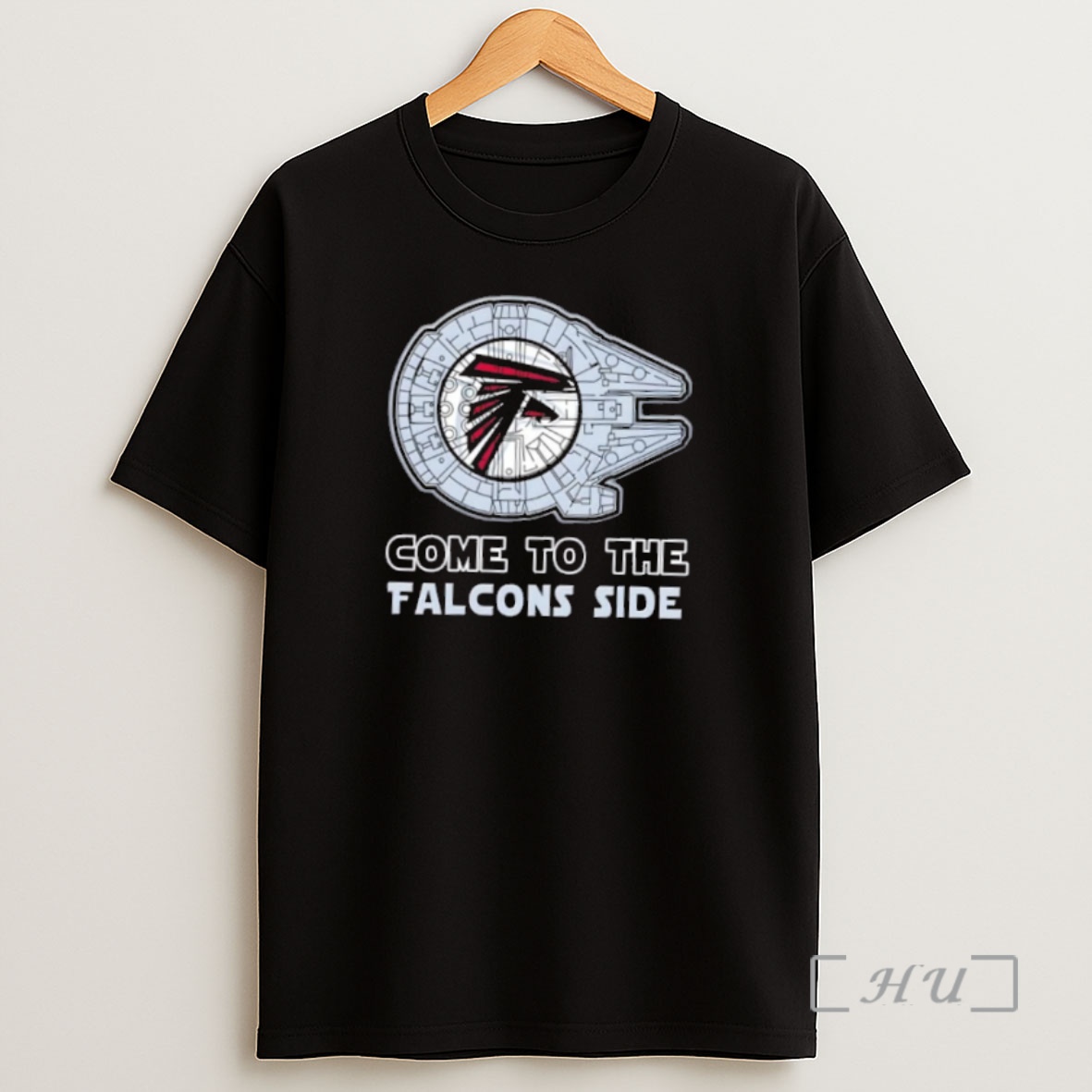 Officials Star Wars Come To The Atlanta Falcons Side Premium Shirt Sweatshirt Tee