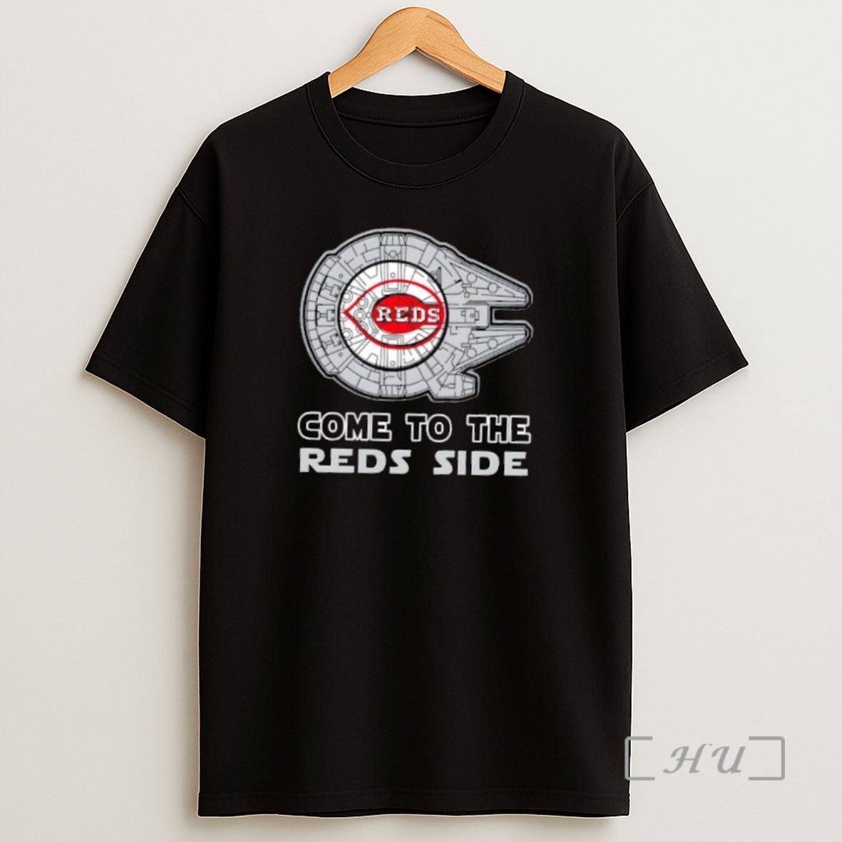 Officials Star Wars Come To The Cincinnati Reds Side Premium Shirt Sweatshirt Tee