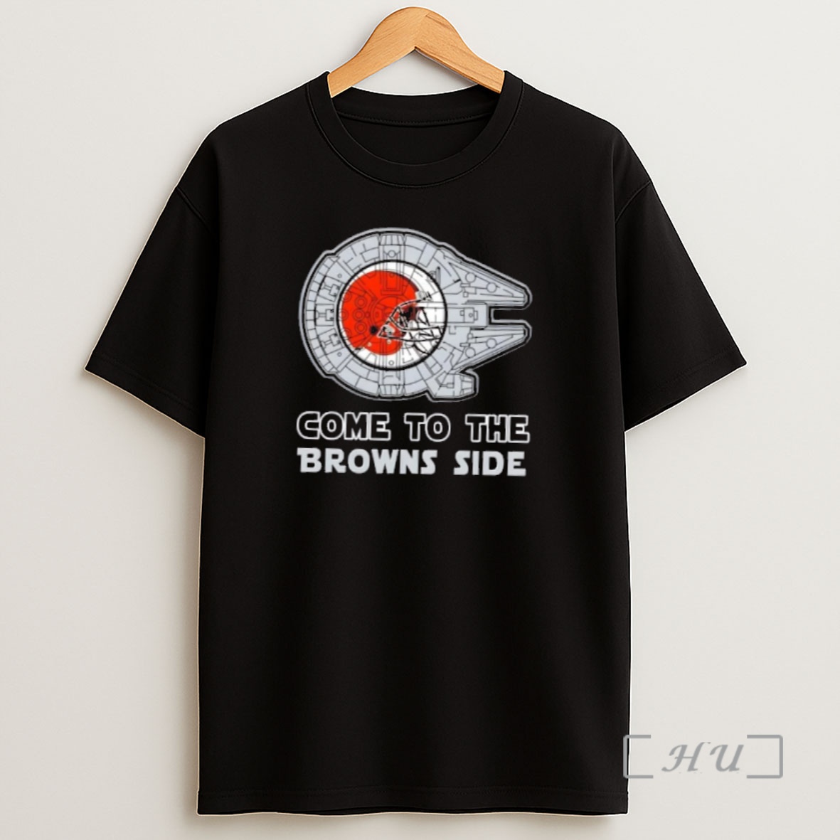 Officials Star Wars Come To The Cleveland Browns Side Premium Shirt Sweatshirt Tee