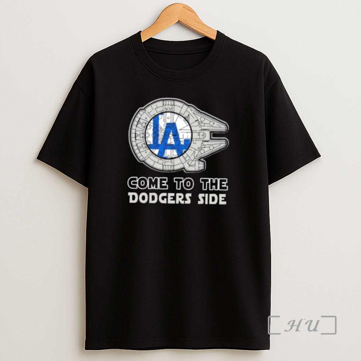 Officials Star Wars Come To The Los Angeles Dodgers Side Premium Shirt Sweatshirt Tee