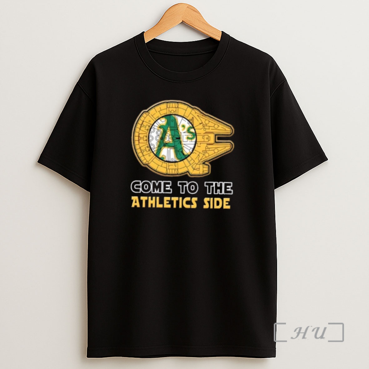 Officials Star Wars Come To The Oakland Athletics Side Premium Shirt Sweatshirt Tee