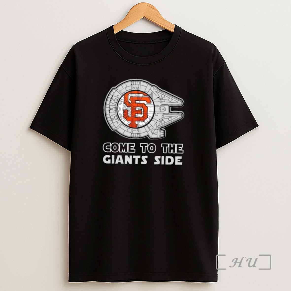 Officials Star Wars Come To The San Francisco Giants Side Premium Shirt Sweatshirt Tee