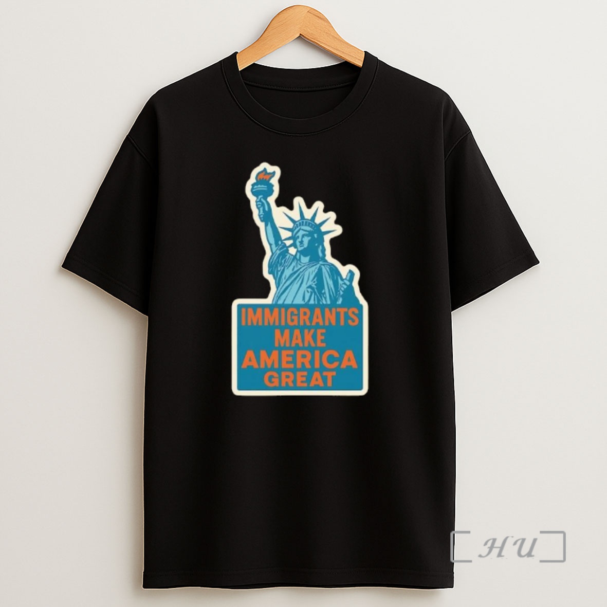 Officials Statue Of Liberty Immigrants Make America Great Premium Shirt Sweatshirt Tee
