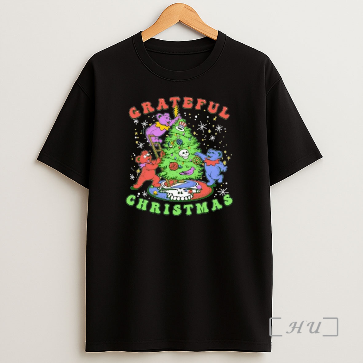 Officials Steal Your Face Skull Grateful Dead Dancing Bears Christmas Premium Shirt Sweatshirt Tee