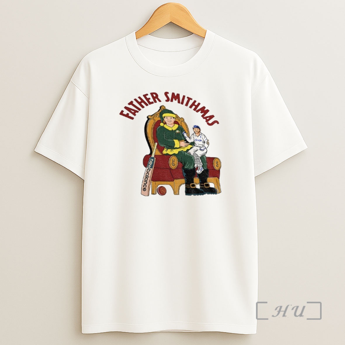 Officials Steve Smith Cartoon Cricket Father Smithmas Premium Shirt Sweatshirt Tee