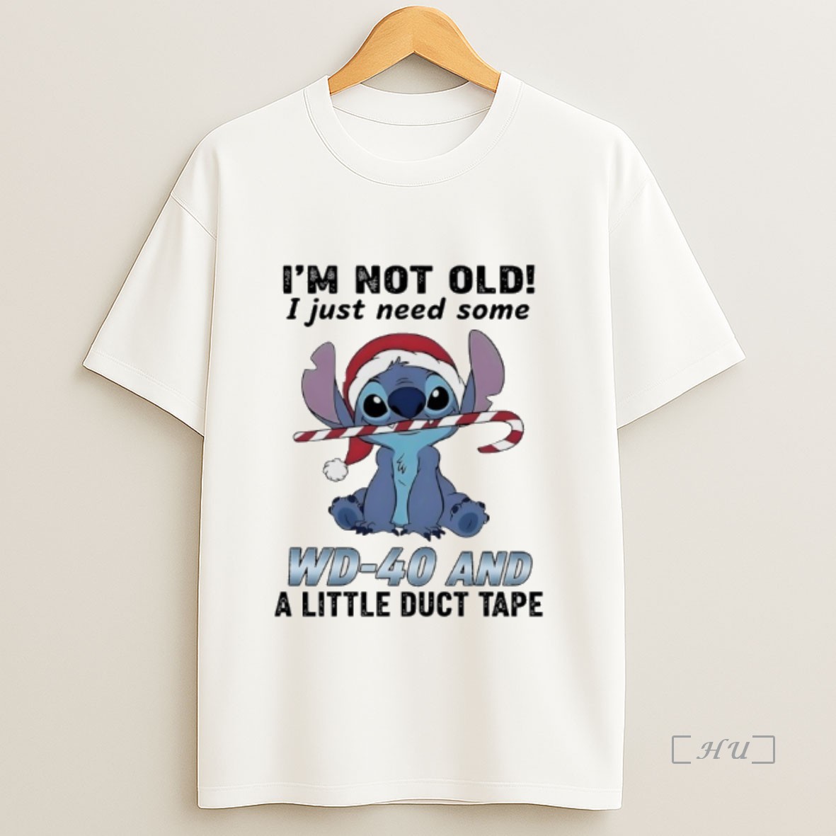 Officials Stitch Christmas Im Not Old I Just Need Some Wd 40 And A Little Duct Tape Premium Shirt Sweatshirt Tee