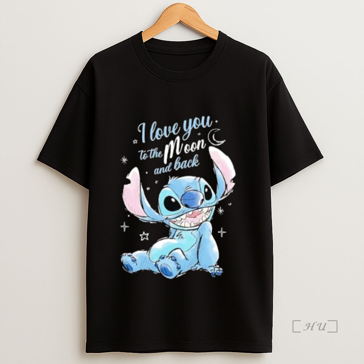 Officials Stitch Disney I Love You To The Moon And Back Premium Shirt Sweatshirt Tee