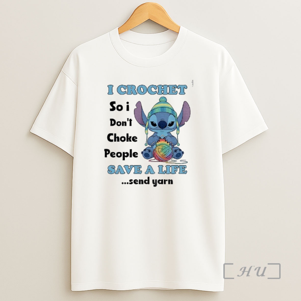 Officials Stitch I Crochet So I Dont Choke People Save A Life Send Yarn Premium Shirt Sweatshirt Tee