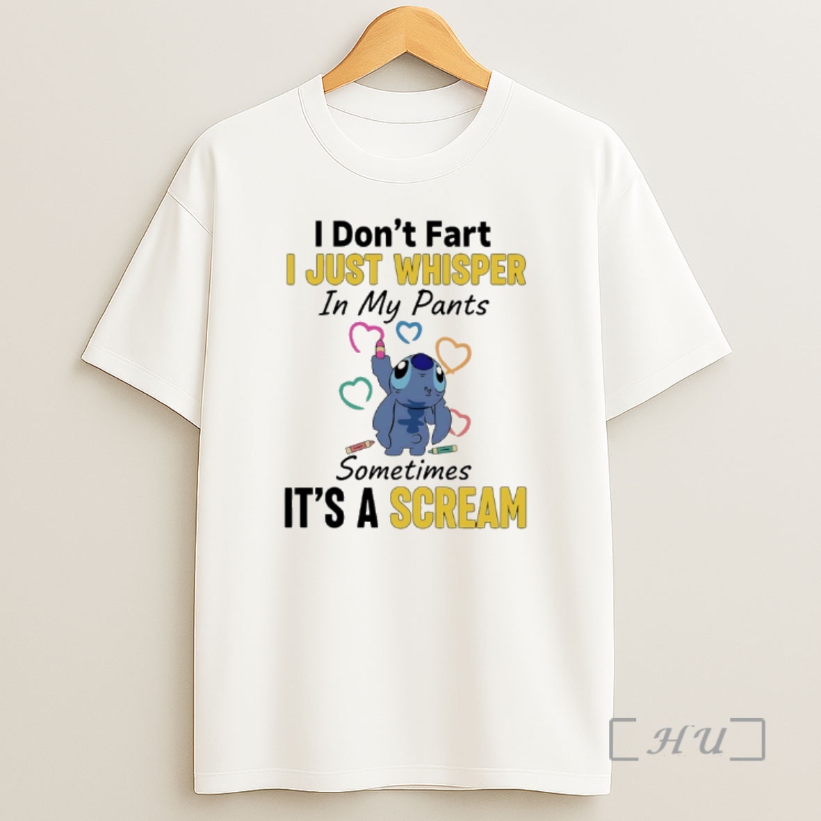 Officials Stitch I Dont Fart I Just Whisper In My Pants Sometimes Its A Scream Premium Shirt Sweatshirt Tee 1