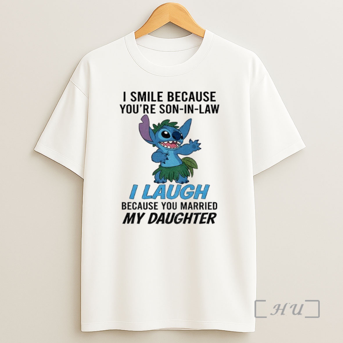 Officials Stitch I Smile Because Youre Son In Law I Laugh Because You Married My Daughter Premium Shirt Sweatshirt Tee
