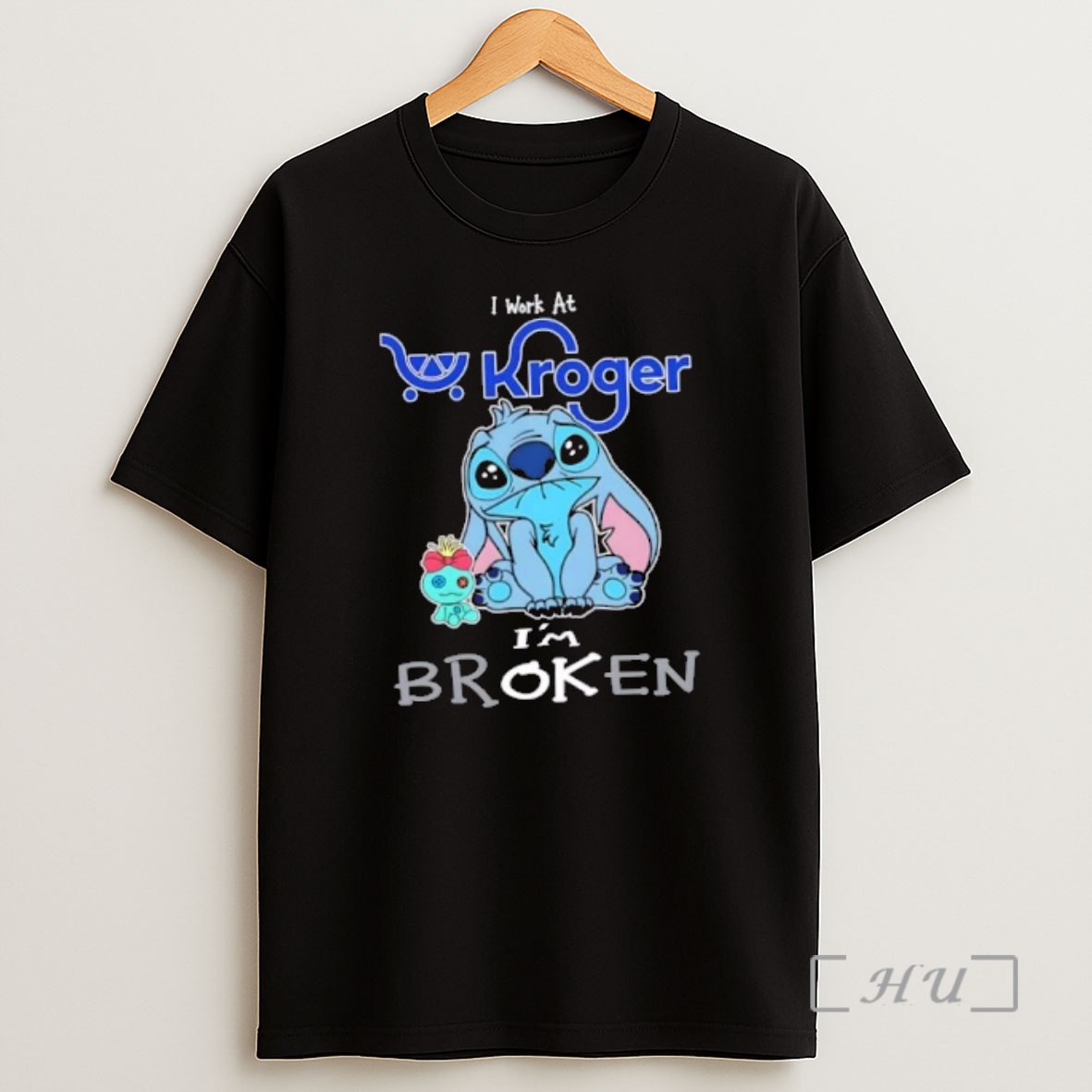 Officials Stitch I Work At Kroger Im Broken Premium Shirt Sweatshirt Tee