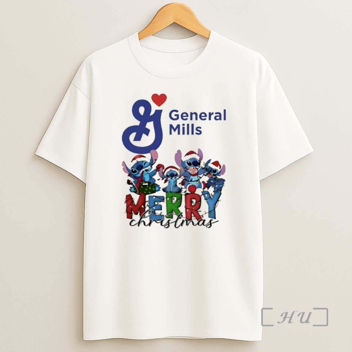 Officials Stitch Merry Christmas 2025 X General Mills Premium Shirt Sweatshirt Tee