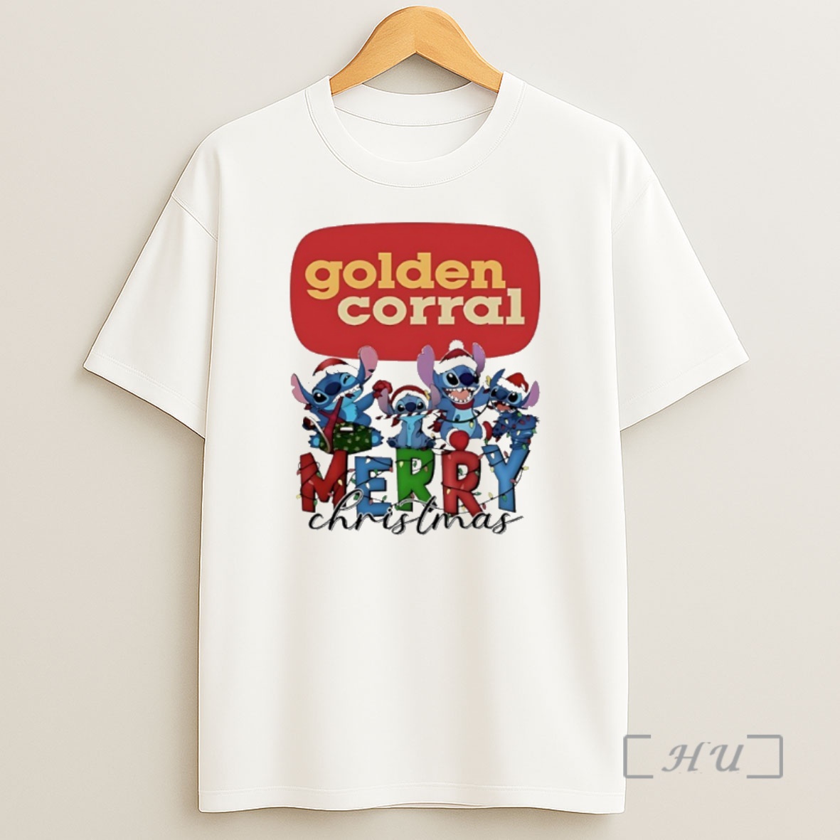 Officials Stitch Merry Christmas 2025 X Golden Corral Premium Shirt Sweatshirt Tee