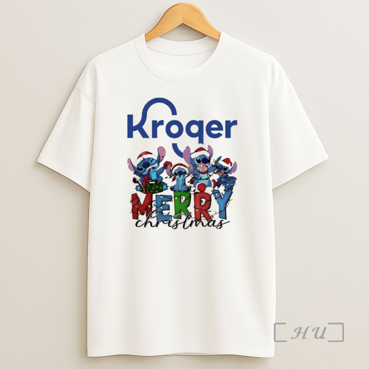 Officials Stitch Merry Christmas Light 2025 X Kroger Premium Shirt Sweatshirt Tee
