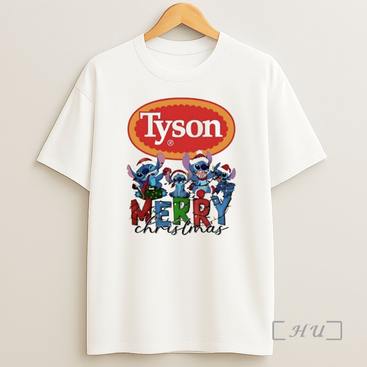 Officials Stitch Merry Christmas Light 2025 X Tyson Premium Shirt Sweatshirt Tee