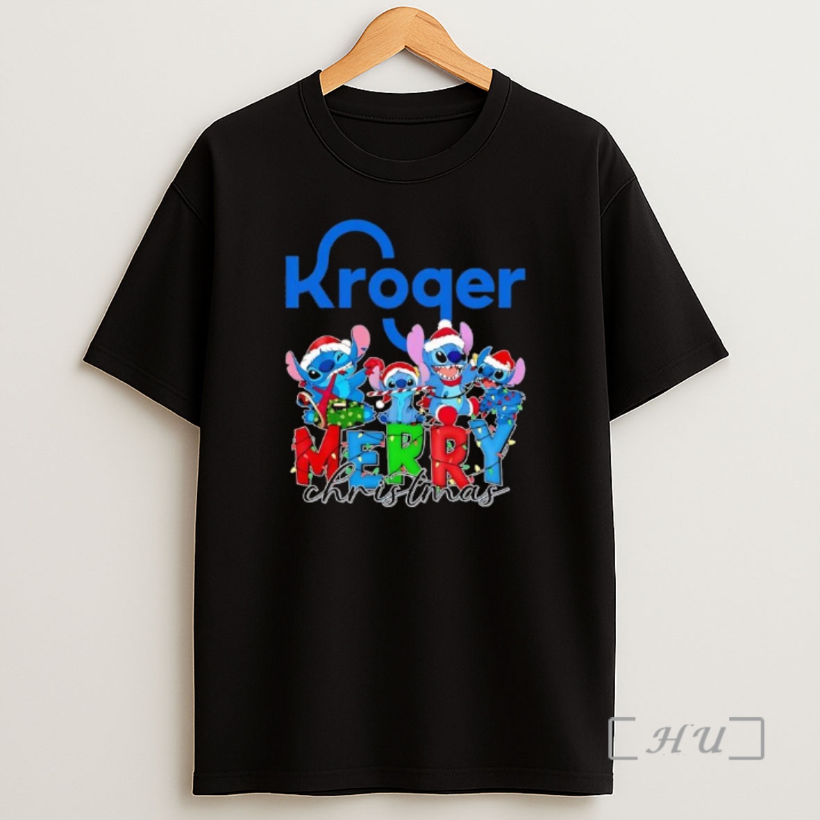 Officials Stitch Merry Christmas X Krogers Logo Premium Shirt Sweatshirt Tee
