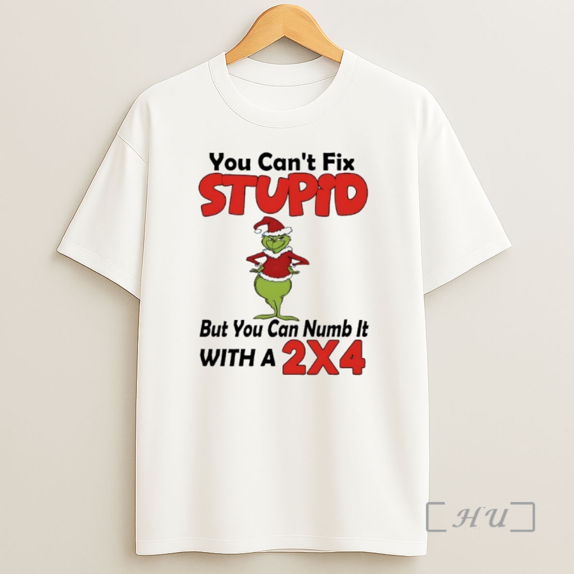 Officials Stitch Santa 2025 You Cant Fix Stupid But You Can Numb It With A 2x4 Premium Shirt Sweatshirt Tee