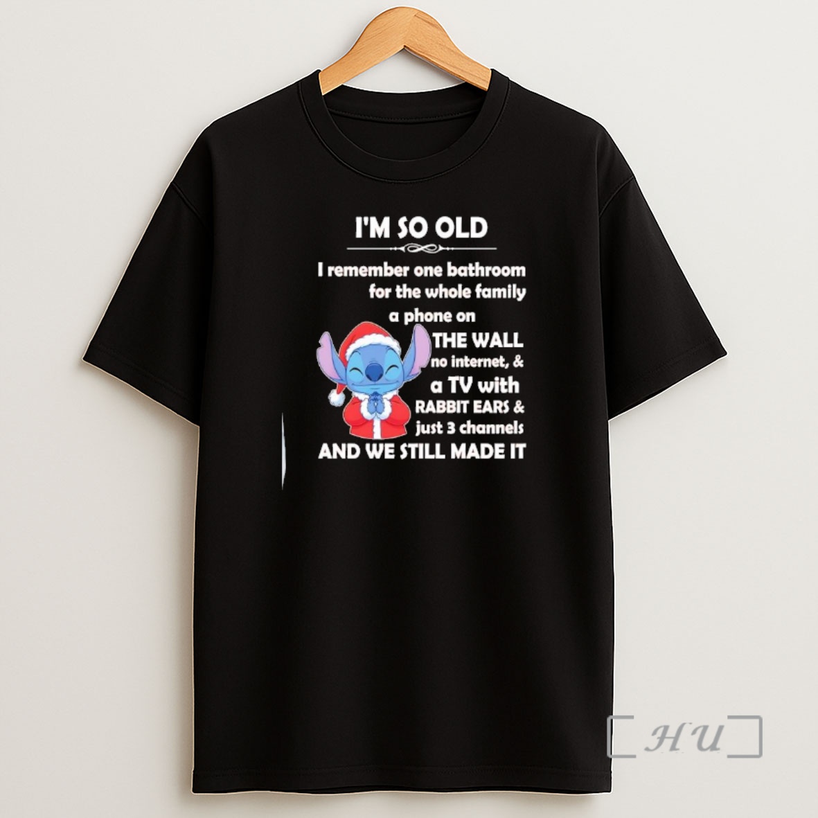 Officials Stitch Santa I Remember 1 Bathroom For The Whole Family A Phone Attached To The Wall Premium Shirt Sweatshirt Tee