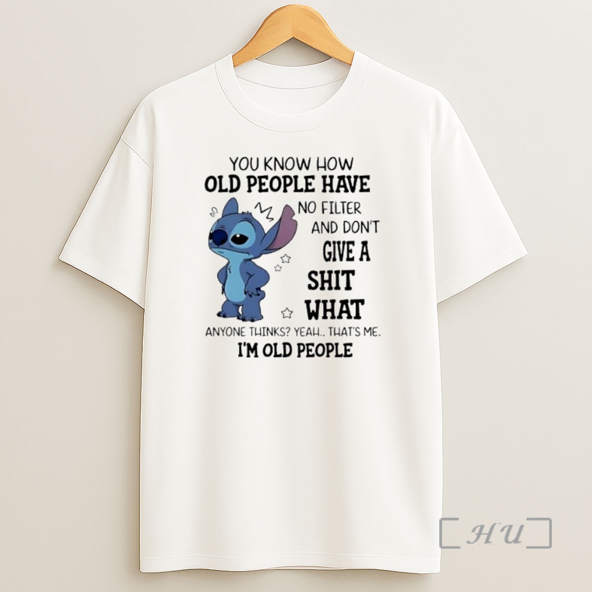 Officials Stitch You Know How Old People Have No Filter And Dont Give A Shit What Anyone Thinks Premium Shirt Sweatshirt Tee