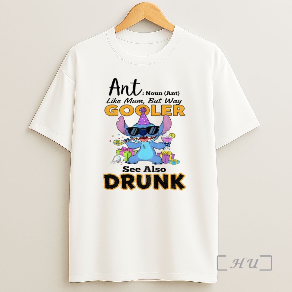 Officials Stitch Birthday Ant Noun Like Mum But Way Gooler See Also Drunk Premium Shirt Sweatshirt Tee