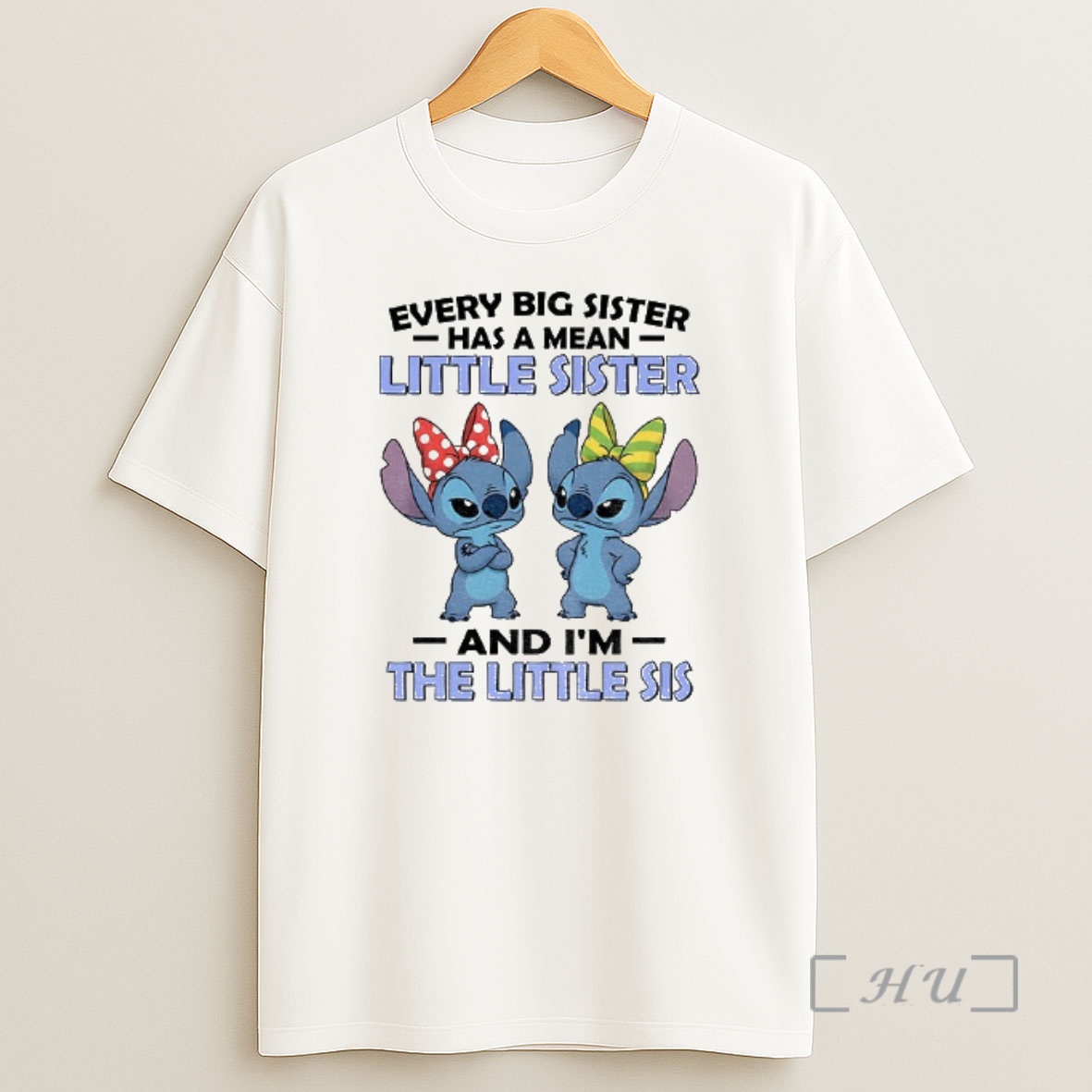 Officials Stitch Every Big Sister Has A Mean Little Sis Premium Shirt Sweatshirt Tee