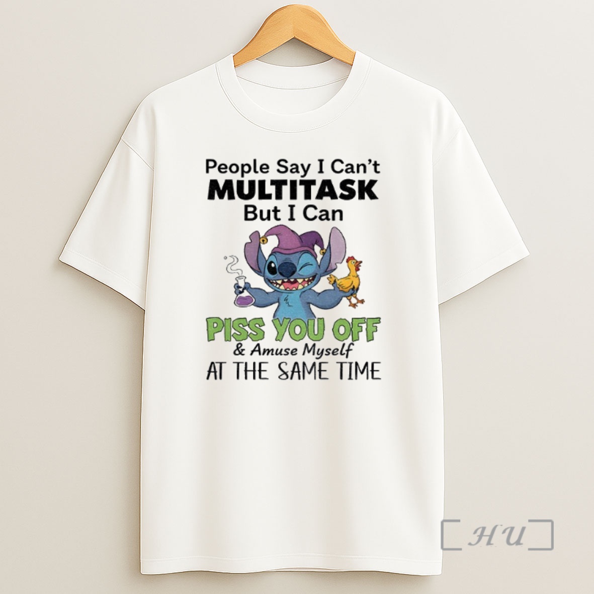 Officials Stitch Funny People Say I Cant Multitask But I Can Piss You Off And Amuse Myself At The Same Time Premium Shirt Sweatshirt Tee
